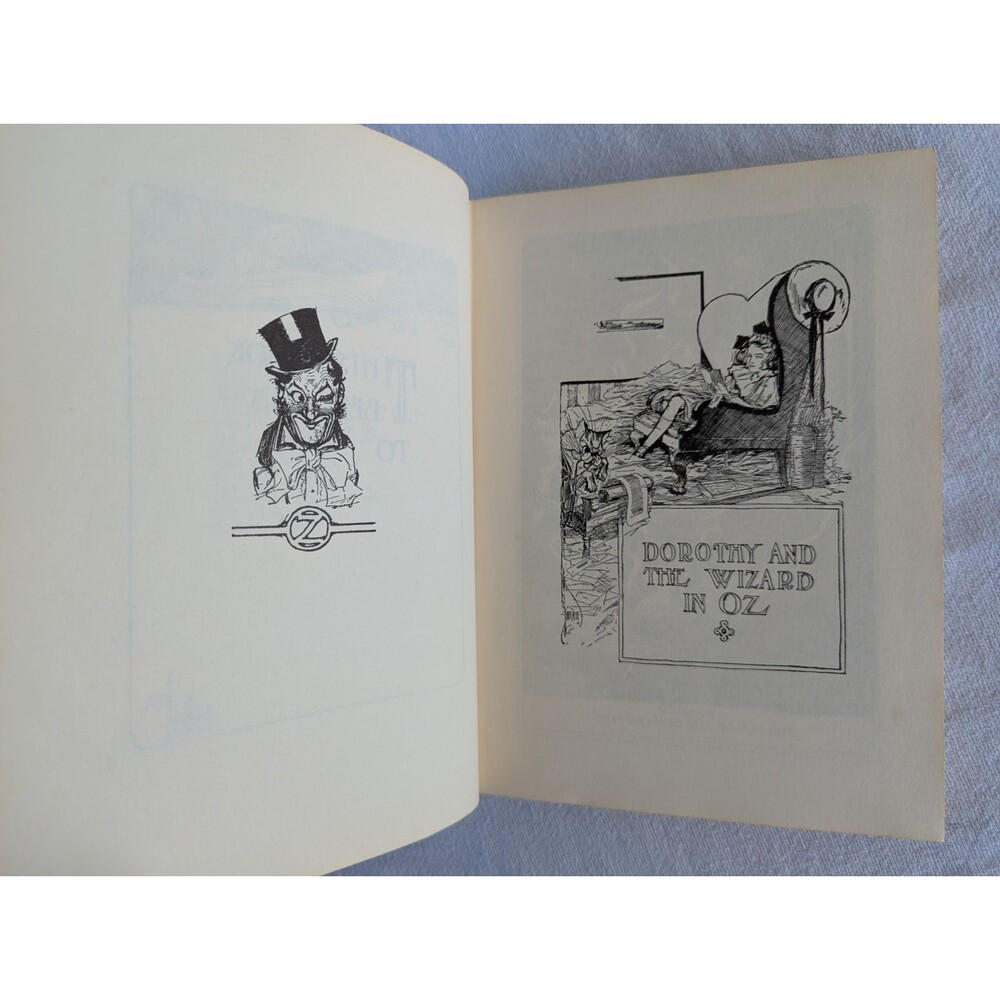 Dorothy and the Wizard in Oz L. Frank Baum Reilly & Lee White Edition Hardcover - Picture 5 of 12